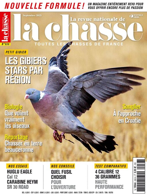 Title details for La Revue nationale de La chasse by Reworld Media Magazines - Available